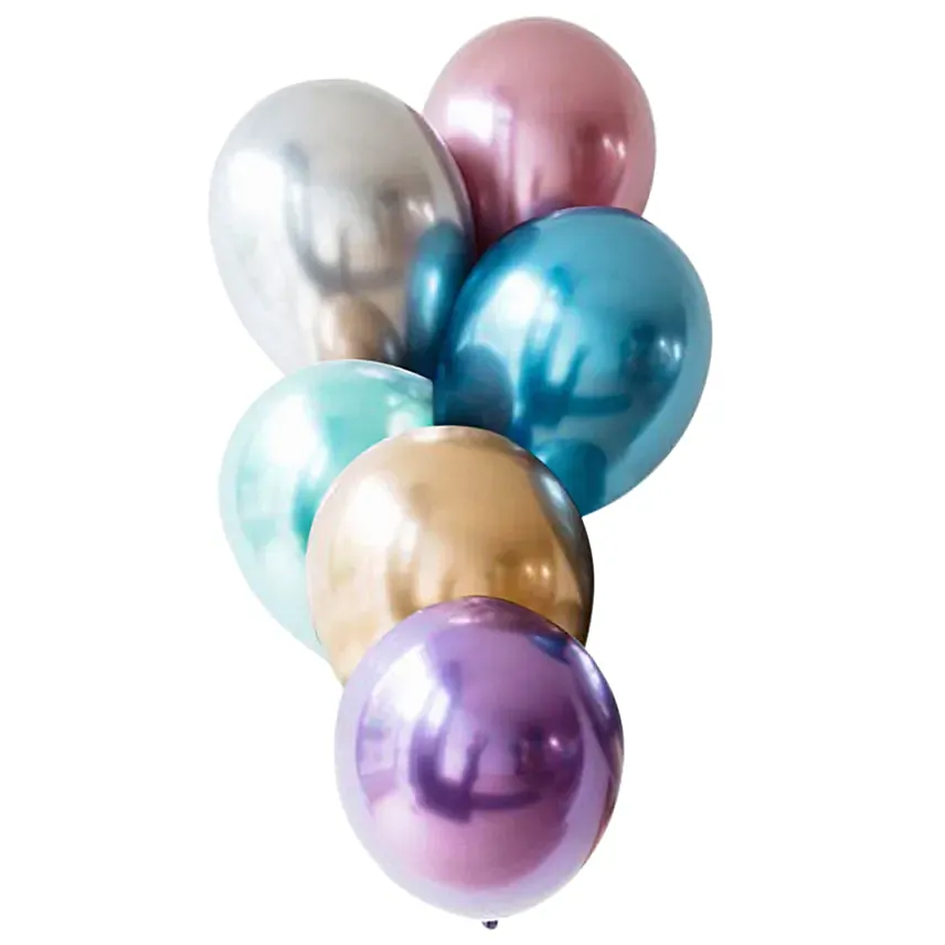 Petal Pop Balloon Bouquet 6-Pieces Multi Color