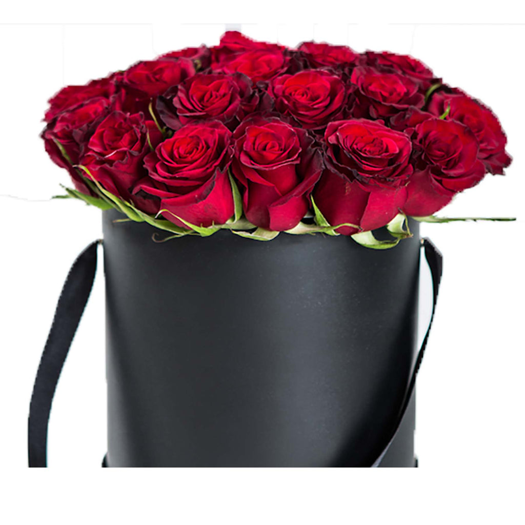 Red discount roses delivery